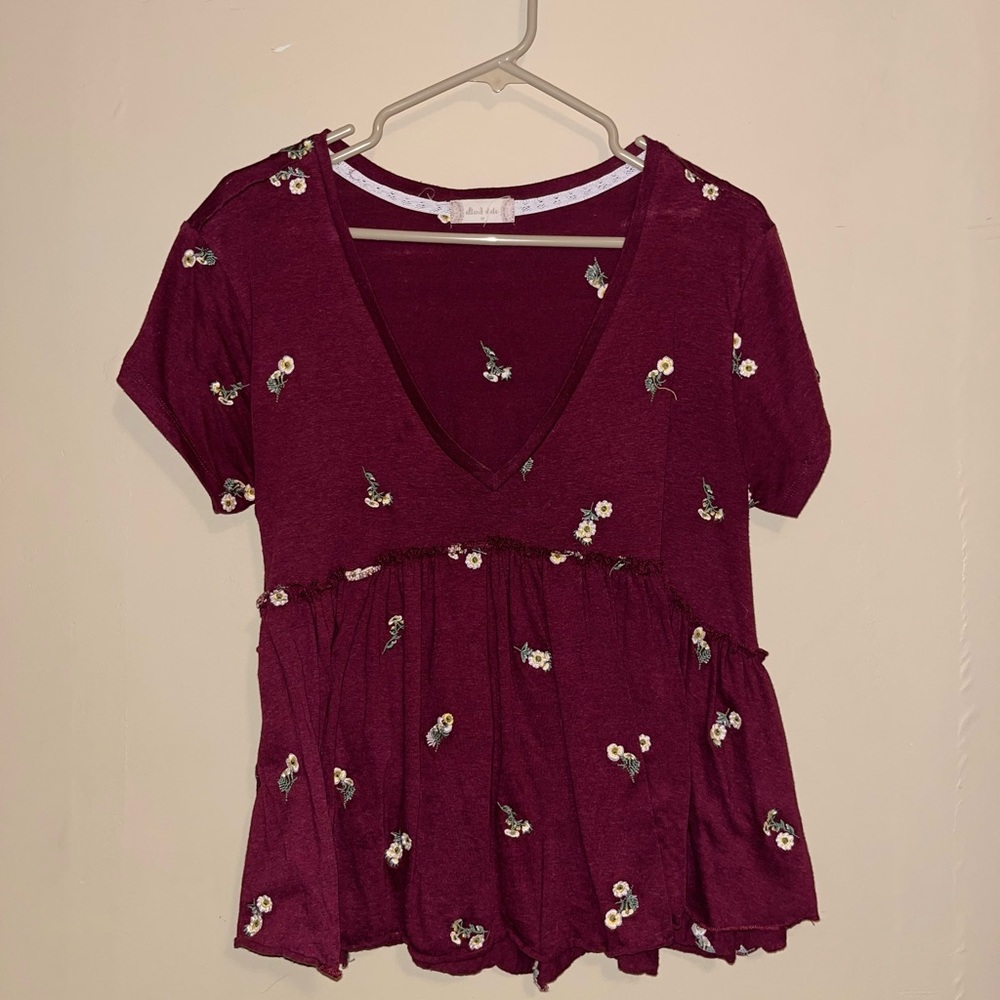 Altar’d State Flowy Floral Shirt